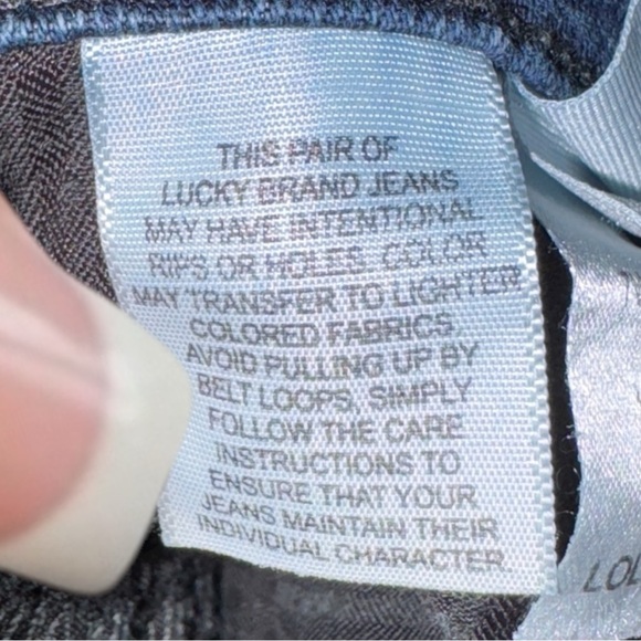 🌟 VINTAGE Y2K Lucky Brand Lolita Bootcut Jeans - Mid/Low Rise Denim Size 6/28 🌟 - Picture 12 of 16